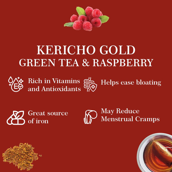 Kericho Gold Green Tea & Raspberry