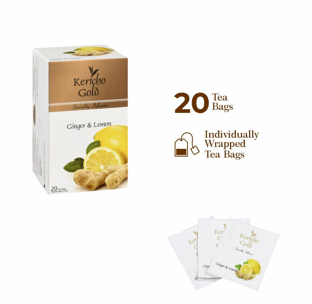 Kericho Gold Ginger & Lemon