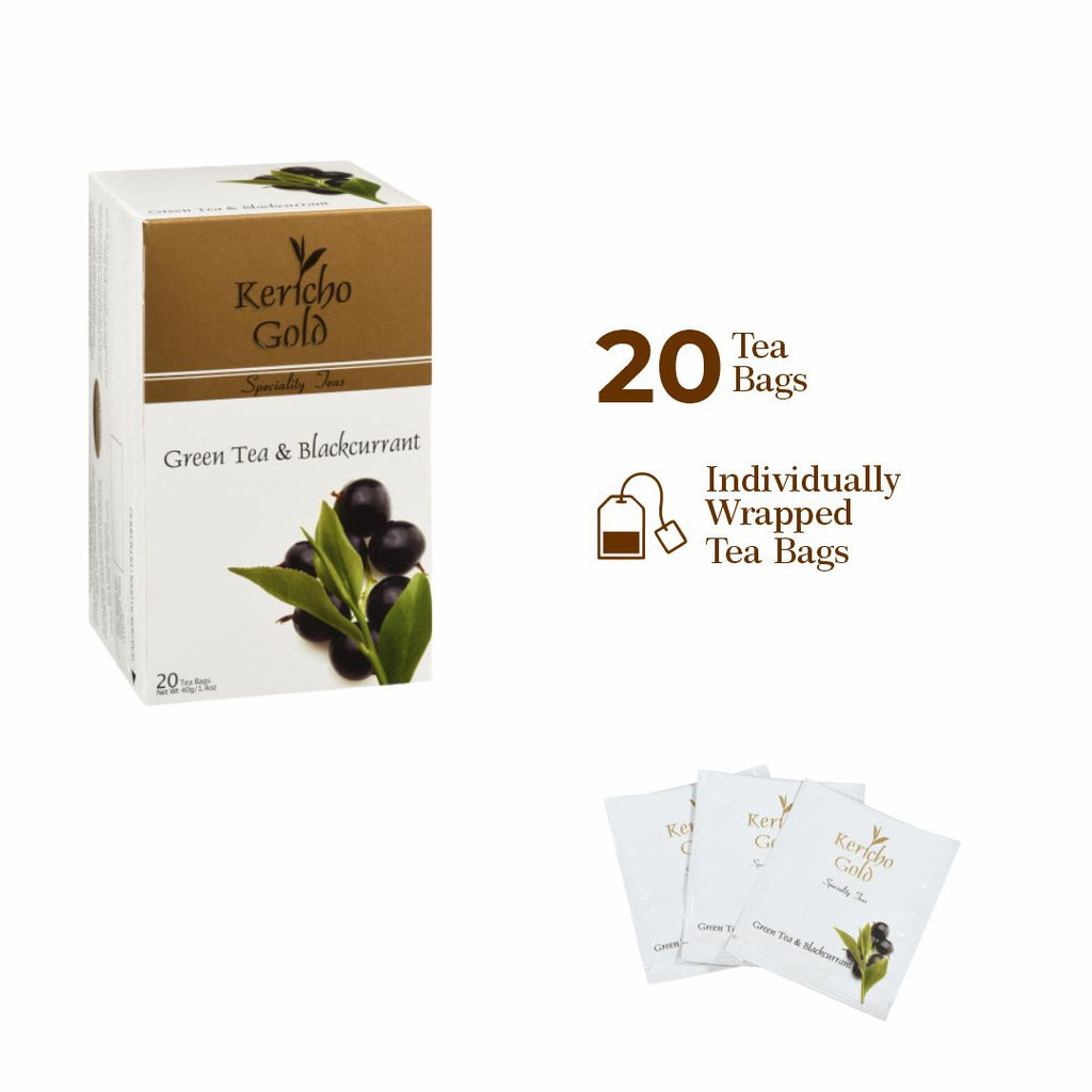 Kericho Gold Green Tea & Blackcurrant Kericho Gold U.S.A