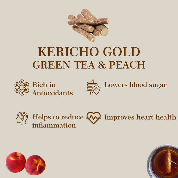 Kericho Gold Green Tea & Peach