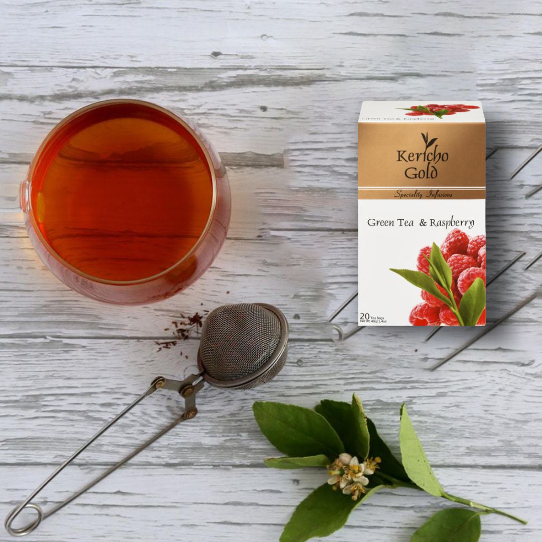 Green Slim Raspberry Tea Kericho Gold Green Tea & Raspberry | Kericho Gold U.S.A